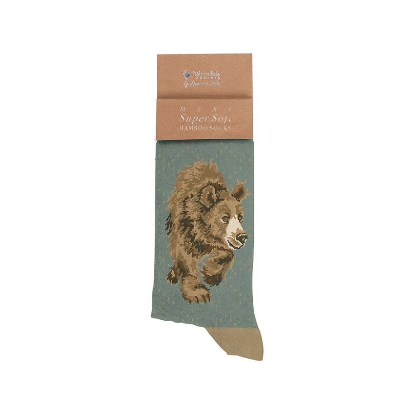 Sokken - Bear Men's Sock - In My Footsteps