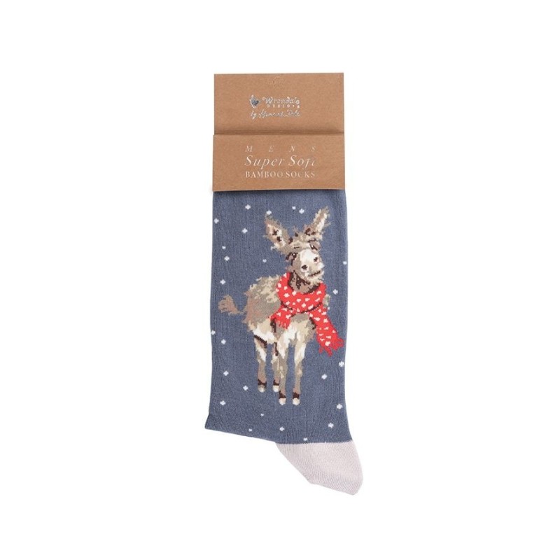 Kerstsokken - Donkey Men's Christmas Sock
