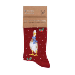 Kerstsokken Eend Christmas Scarves Duck