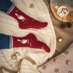 Kerstsokken Eend Christmas Scarves Duck