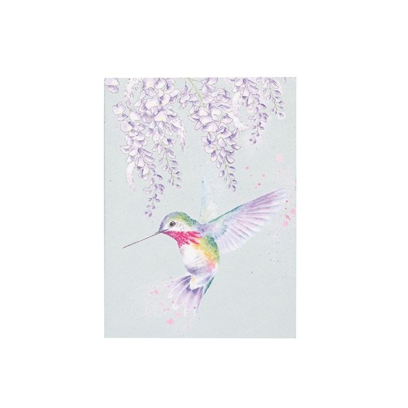 A6 Humming Bird Notebook - Wisteria Wishes