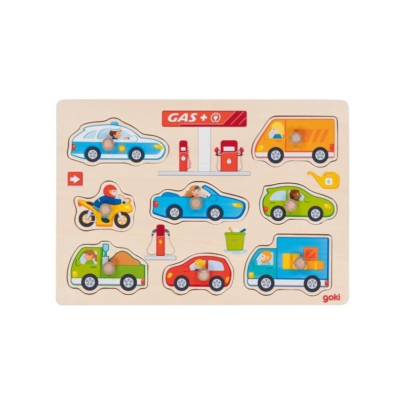 Knoppuzzel Tankstation 8pcs