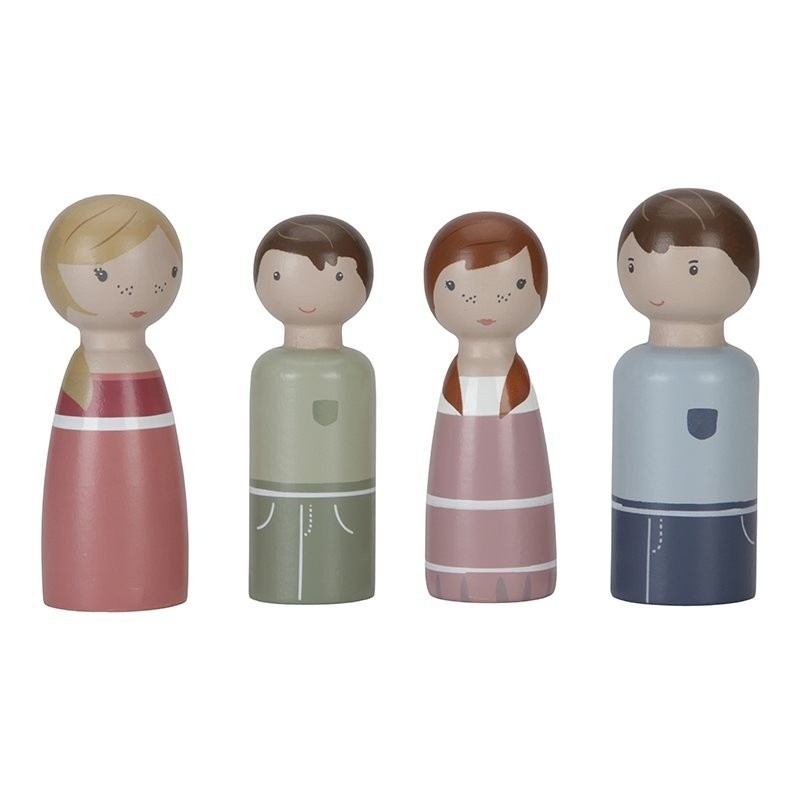 Aanvulset Poppenhuis Familia Rosa Hout