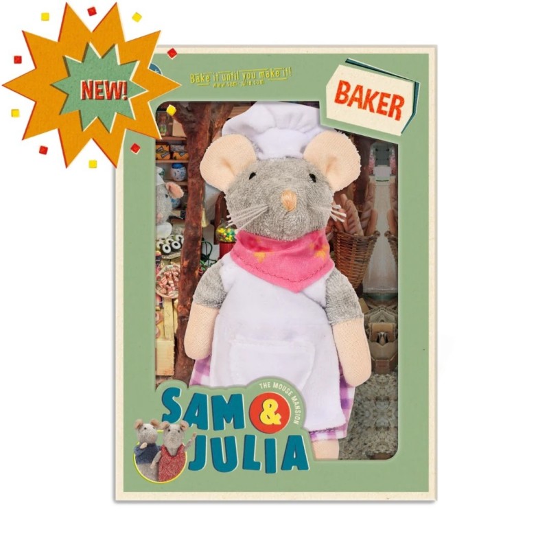 Knuffelmuis De Bakker
