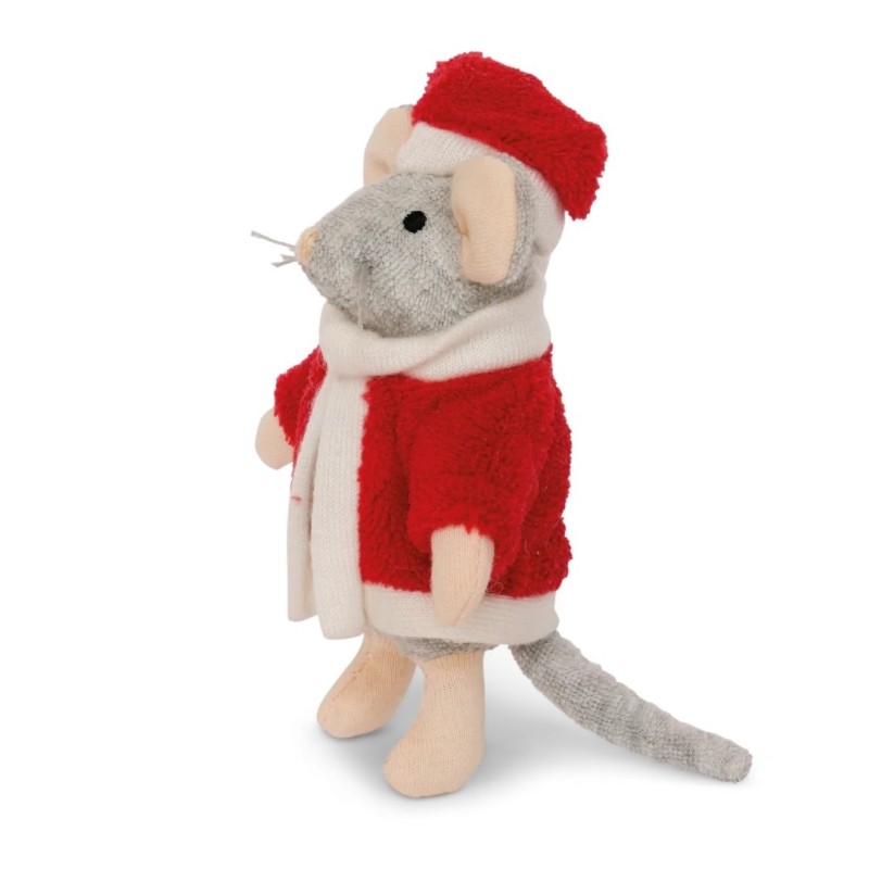 Knuffelmuis De Kerstman