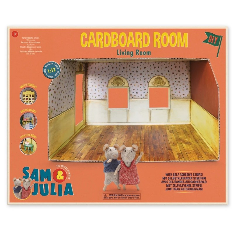 Cardboard Room Living Room