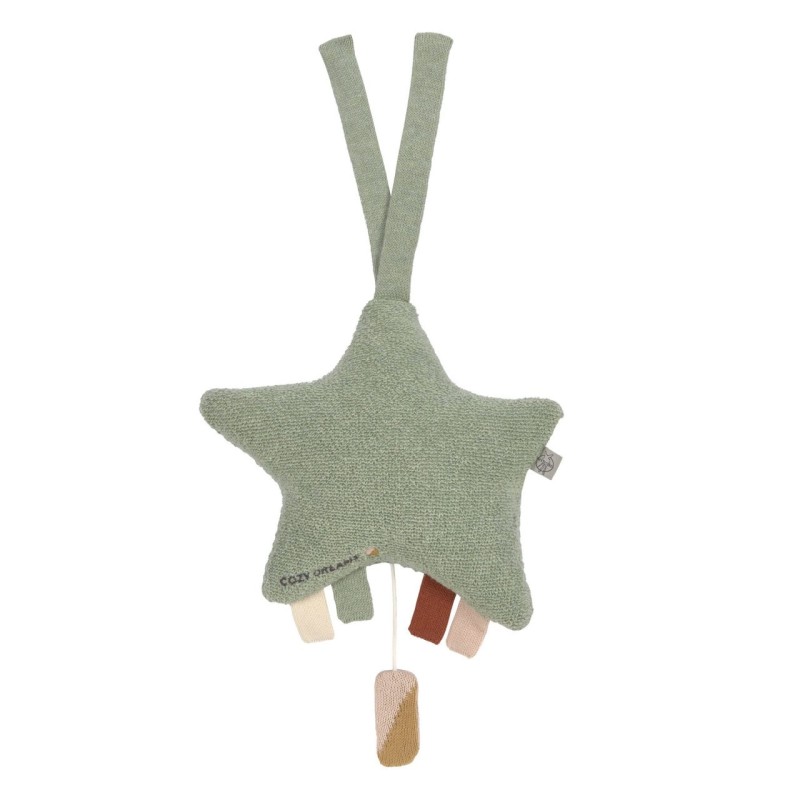 Muziekknuffel Little Universe Ster Groen Muziekknuffel Little Universe Ster Groen