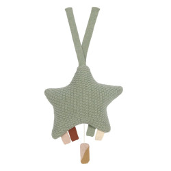 Muziekknuffel Little Universe Ster Groen Muziekknuffel Little Universe Ster Groen