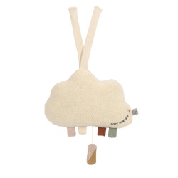 Muziekknuffel Little Universe Wolk Creme