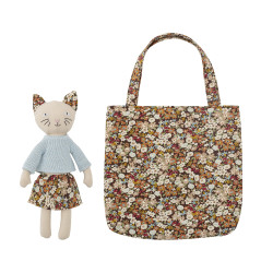 Knuffel Moe Kat met Tas