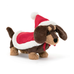 Knuffel Teckel Winter Warmer Otto Sausage Dog