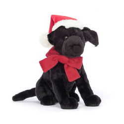 Knuffel Winter Warmer Pippa Black Labrador