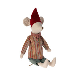 Kerstmuis Jongen Medium 37cm