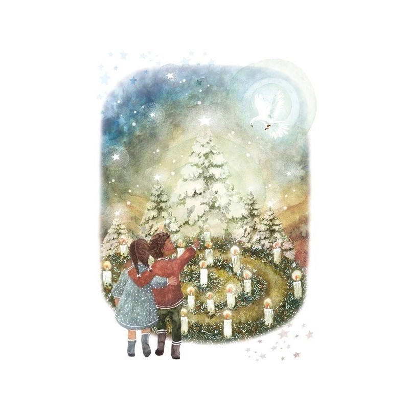 Postkaart Christmas Wish