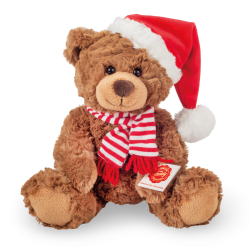 Knuffel Kerst Teddybeer 30cm