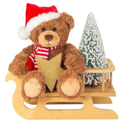 Knuffel Kerst Teddybeer 30cm Knuffel Kerst Teddybeer 30cm