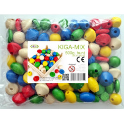 Houten Kralen Set 500gr