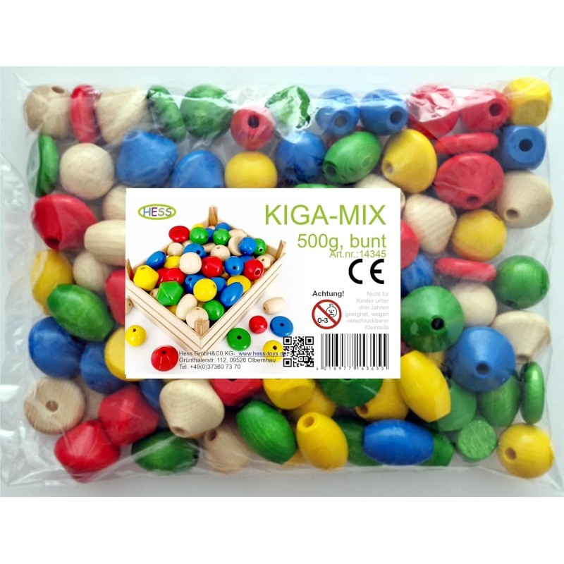 Houten Kralen Set 500gr Houten Kralen Set 500gr