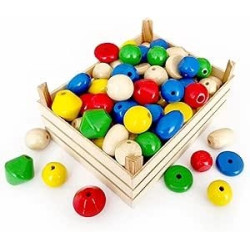 Houten Kralen Set 500gr Houten Kralen Set 500gr