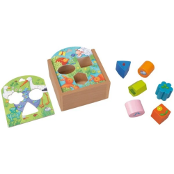 Sorteerbox Dieren Hout