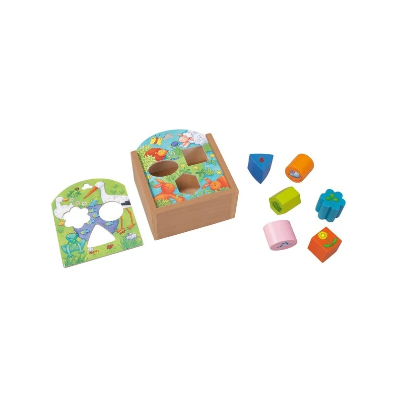 Sorteerbox Dieren Hout