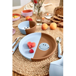 Kinderbestek Happy Rascals Smile Set 3-delig