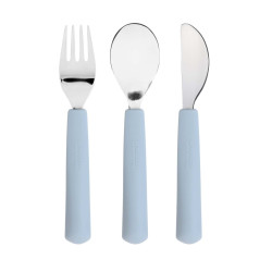 Kinderbestek Happy Rascals Smile Set 3-delig