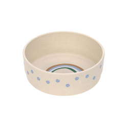 Kinderschaaltje Happy Rascals Smile Sky Blue Cellulose