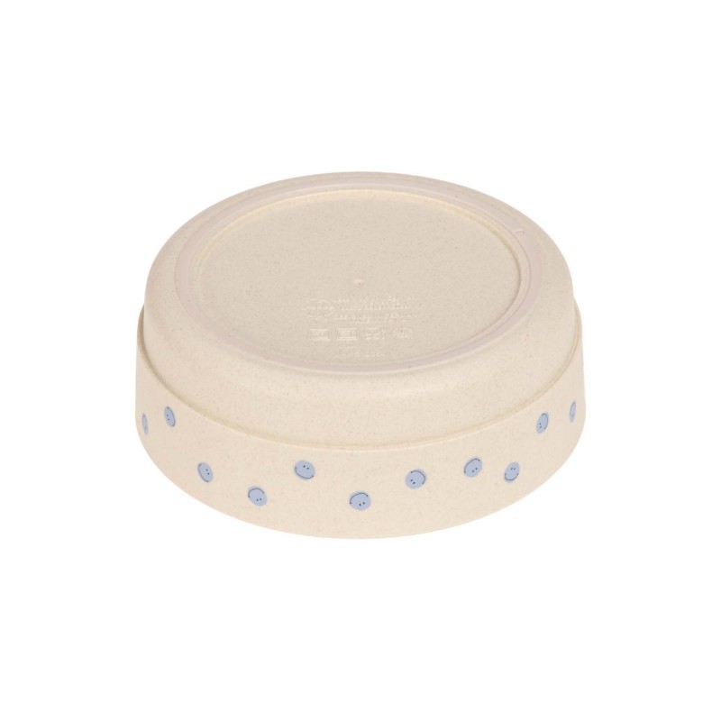 Kinderschaaltje Happy Rascals Smile Sky Blue Cellulose