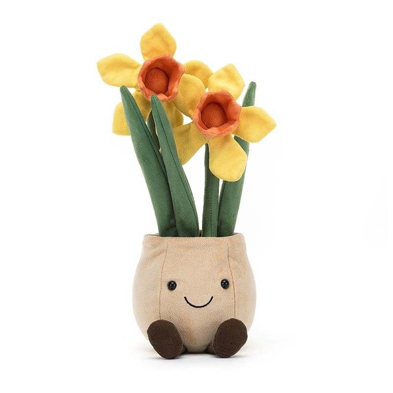 Knuffel Narcis Amuseable Daffodil Pot Knuffel Narcis Amuseable Daffodil Pot