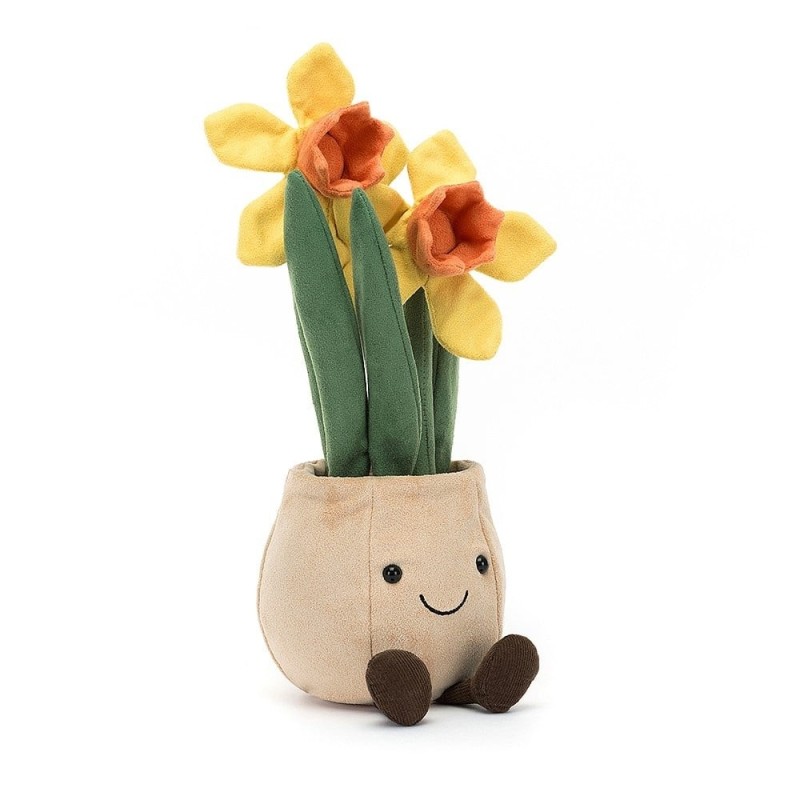 Knuffel Narcis Amuseable Daffodil Pot Knuffel Narcis Amuseable Daffodil Pot