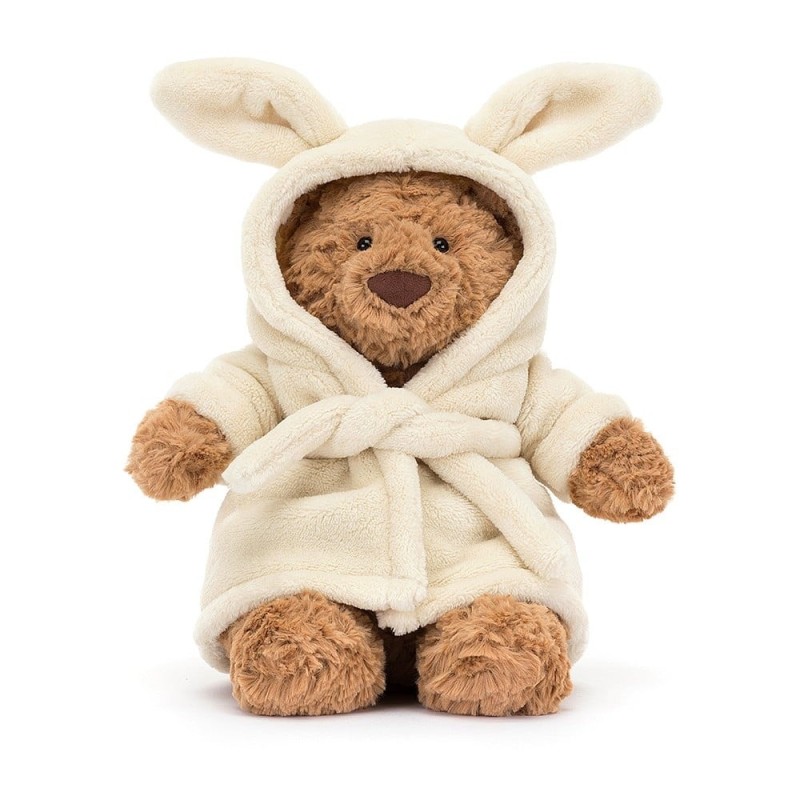 Knuffel Beer Bartholomew Bear Bathrobe