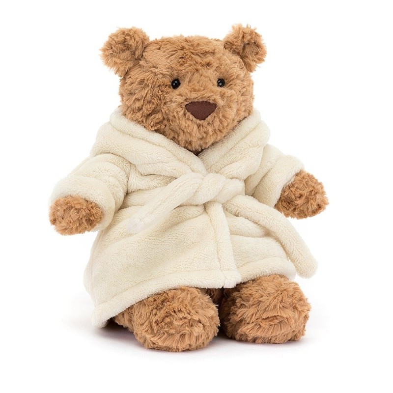 Knuffel Beer Bartholomew Bear Bathrobe