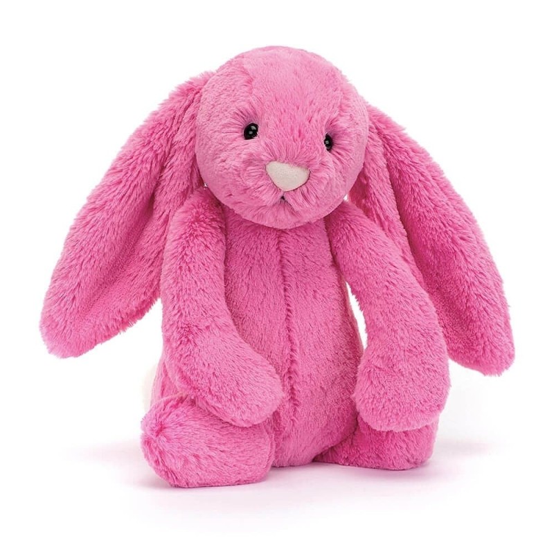 Knuffel Konijn Bashful Hot Pink Bunny Original (Medium) Knuffel Konijn Bashful Hot Pink Bunny Original (Medium)