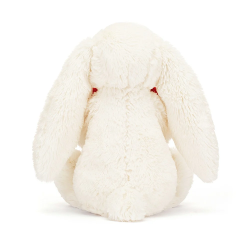 Knuffel Konijn Bashful Red Love Heart Bunny Original Knuffel Konijn Bashful Red Love Heart Bunny Original