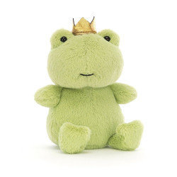 Knuffel Kikker Crowning Croaker Green