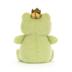 Knuffel Kikker Crowning Croaker Green Knuffel Kikker Crowning Croaker Green