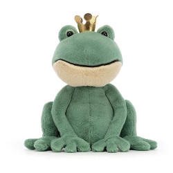 Knuffel Kikker Fabian Frog Prince