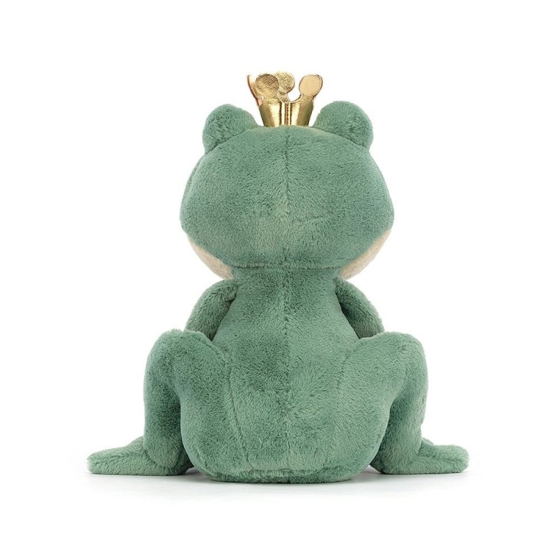 Knuffel Kikker Fabian Frog Prince