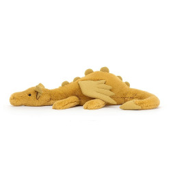 Knuffel Draak Golden Dragon Huge Knuffel Draak Golden Dragon Huge