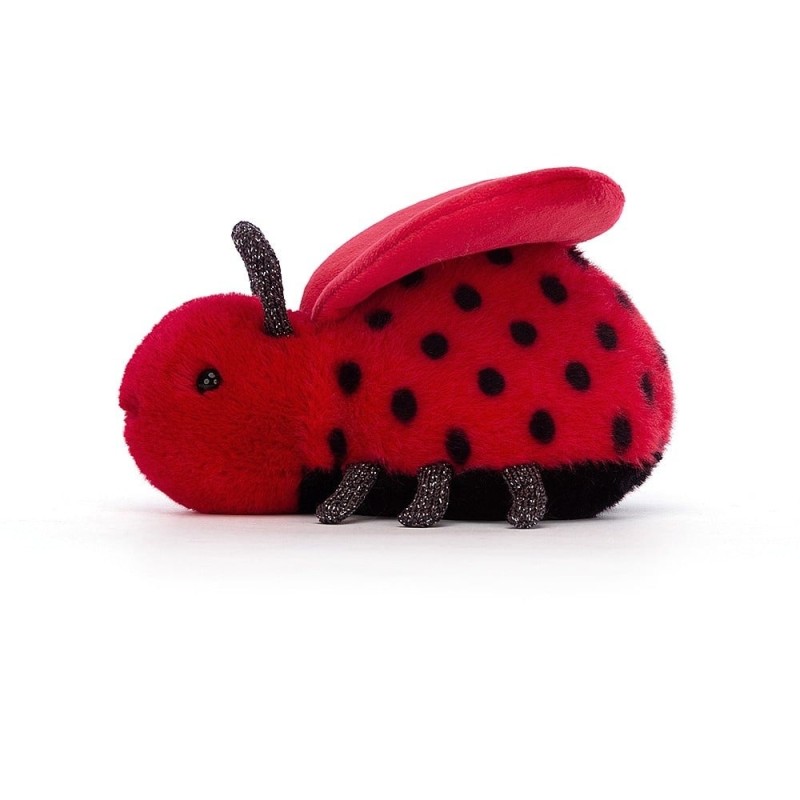 Knuffel Lieveheersbeestje Loulou Love Bug Knuffel Lieveheersbeestje Loulou Love Bug