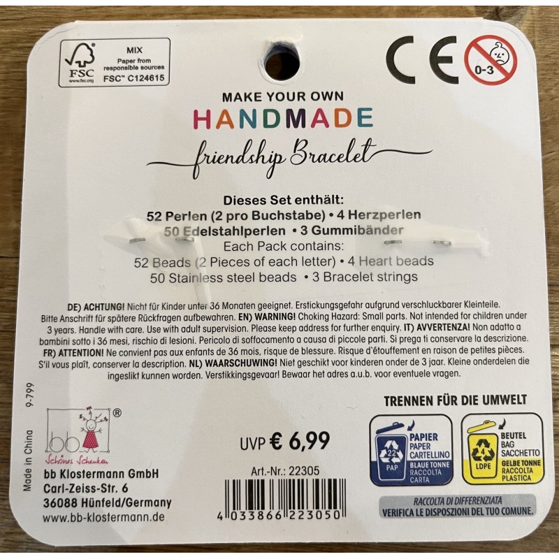 Armband Friendship DIY