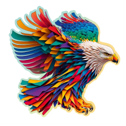 Puzzel Hout Bright Eagle 250pcs