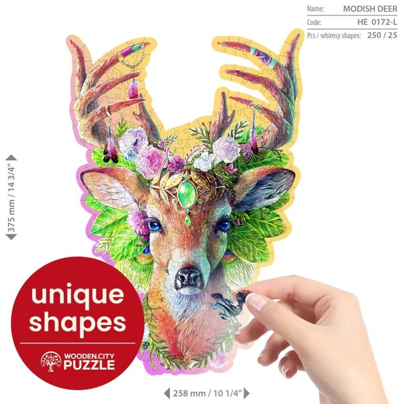 Puzzel Hout Modish Dear 250pcs