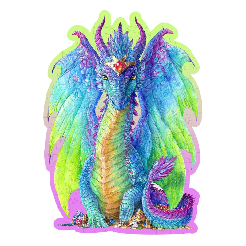 Puzzel Hout Magnificent Dragon 150pcs Puzzel Hout Magnificent Dragon 150pcs