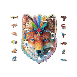 Puzzel Hout Mystic Fox 250pcs