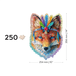 Puzzel Hout Mystic Fox 250pcs