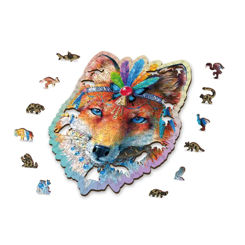 Puzzel Hout Mystic Fox 250pcs