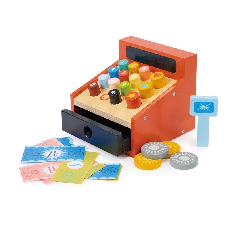 Kassa met Scanner Hout