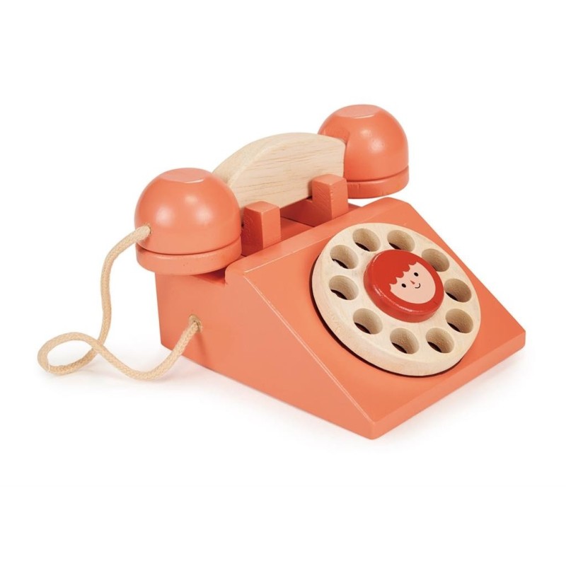 Ring Ring Telefoon Hout